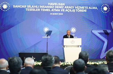 Millî Savunma Bakanı Yaşar Güler, HAVELSAN Sancar Silahlı İnsansız Deniz Aracı Hizmete Alma, Tesisler Temel Atma ve Açılış Töreni’ne Katıldı