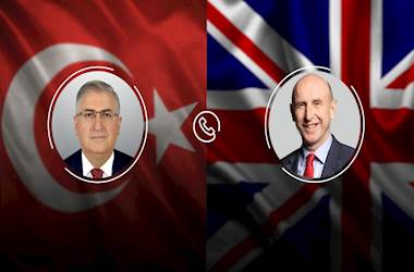  Millî Savunma Bakanı Yaşar Güler ve Birleşik Krallık Savunma Bakanı John Healey Telefon Görüşmesi Gerçekleştirdi