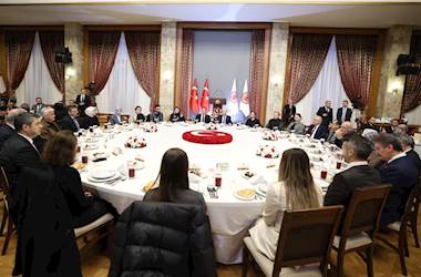 Minister of National Defence Yaşar Güler Attended the Iftar Hosted by the Speaker of the Grand National Assembly of Türkiye, Numan Kurtulmuş, at the Turkish Grand National Assembly