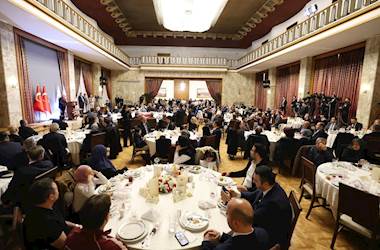 Minister of National Defence Yaşar Güler Attended the Iftar Hosted by the Speaker of the Grand National Assembly of Türkiye, Numan Kurtulmuş, at the Turkish Grand National Assembly