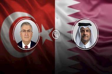 Minister of National Defense Yaşar Güler Held a Phone Call with Al Thani, Deputy Prime Minister and Minister of State for Defence Affairs of Qatar