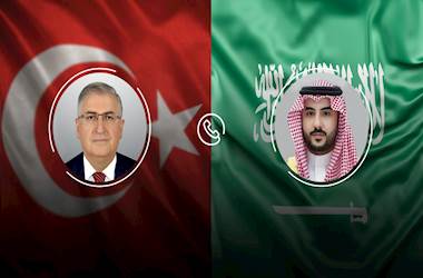 Millî Savunma Bakanı Yaşar Güler ile Suudi Arabistan Savunma Bakanı Prens Halid Bin Selman Bin Abdulaziz El Suud, Telefon Görüşmesi Gerçekleştirdi