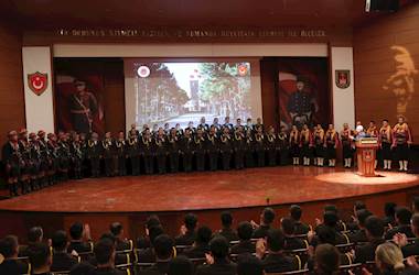 Atatürk’ün Kara Harp Okulu’na Girişinin 127’nci Yıl Dönümü Törenle Kutlandı