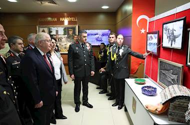 Atatürk’ün Kara Harp Okulu’na Girişinin 127’nci Yıl Dönümü Törenle Kutlandı