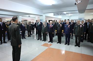 Atatürk’ün Kara Harp Okulu’na Girişinin 127’nci Yıl Dönümü Törenle Kutlandı