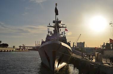 BNS Sangram Conducts Port Visit Within UNIFIL Mission