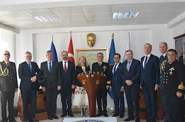 Ambassadors, Defence Attachés, and Other Representatives of the Nordic and Baltic Countries Visits the NATO Black Sea Combined Task Force Headquarters