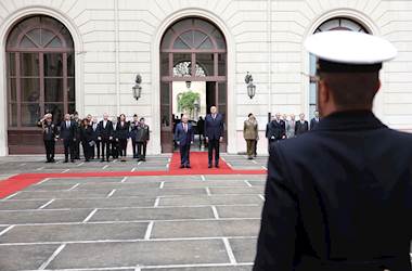 Millî Savunma Bakanı Yaşar Güler, İtalya Savunma Bakanı Guido Crosetto ile Bir Araya Geldi
