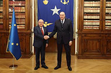 Millî Savunma Bakanı Yaşar Güler, İtalya Savunma Bakanı Guido Crosetto ile Bir Araya Geldi