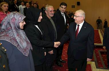 18 Mart Şehitler Günü ve Çanakkale Zaferi Dolayısıyla Millî Savunma Bakanlığında Tören Düzenlendi 