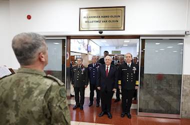 18 Mart Şehitler Günü ve Çanakkale Zaferi Dolayısıyla Millî Savunma Bakanlığında Tören Düzenlendi 