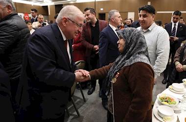 Millî Savunma Bakanı Yaşar Güler ve TSK Komuta Kademesi, Son İftarı Hatay’da Şehit Aileleri ve Gazilerle Yaptı