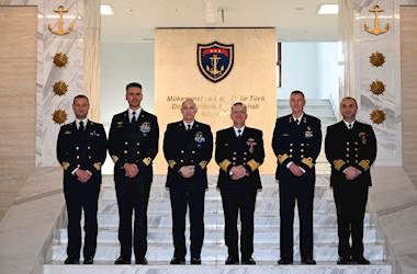 Italian Navy Frigate ITS Virginio Fasan Conducts a Port Visit to Istanbul