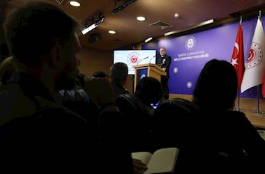 Millî Savunma Bakanlığında Haftalık Basın Bilgilendirme Toplantısı Gerçekleştirildi