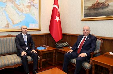 Minister of National Defence Yaşar Güler Received Turkish Ambassador to Cambodia, at His Office