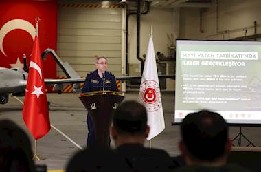 Millî Savunma Bakanlığı Haftalık Basın Bilgilendirme Toplantısı TCG Anadolu’da Gerçekleştirildi