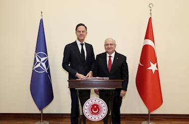 Millî Savunma Bakanı Yaşar Güler, NATO Genel Sekreteri Mark Rutte ile Millî Savunma Bakanlığında Bir Araya Geldi