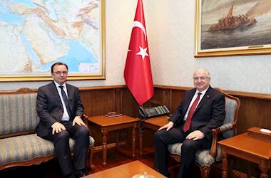 Millî Savunma Bakanı Yaşar Güler, Nijer Büyükelçisi Olarak Atanan Özgür Arslan'ı Kabul Etti