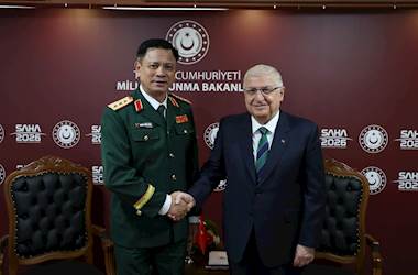 Millî Savunma Bakanı Yaşar Güler, Kenya Savunma Bakanı Roselinda Soipan Tuya ve Vietnam Savunma Bakan Yardımcısı Korgeneral Nguyen Thang Görüştü