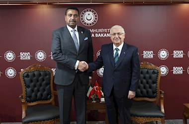 Millî Savunma Bakanı Yaşar Güler, Kuveyt Savunma Bakanı Al-Sabah ve Moritanya Savunma, Emekli İşleri, Şehit Çocukları Bakanı Sidi ile Bir Araya Geldi