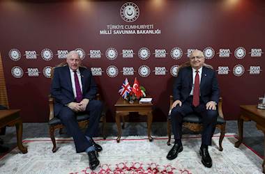Minister of National Defence Yaşar Güler Held Meeting with British House of Lords Minister Vernon Coaker