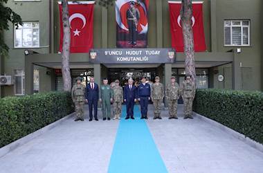 Millî Savunma Bakanı Yaşar Güler, Kurban Bayramı Öncesi 9’uncu Hudut Tugay Komutanlığını ve Edirne Valiliğini Ziyaret Etti