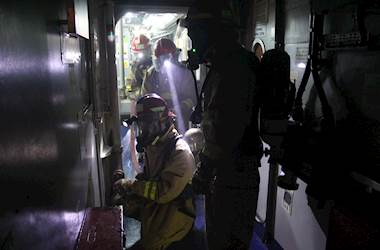 Training Conducted Aboard TCG Oruçreis Within SNMG1