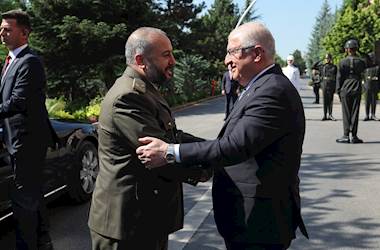 Millî Savunma Bakanı Yaşar Güler, Suriye Savunma Bakanı Tümgeneral Murhaf Ebu Kasra ile Bir Araya Geldi
