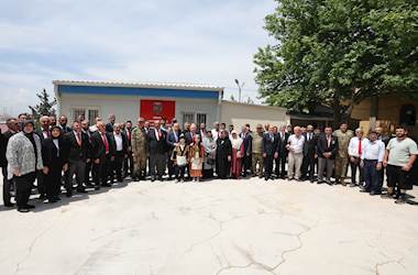 Millî Savunma Bakanı Yaşar Güler, Kahramanmaraş’ta Harp Malulü Gaziler, Şehit Dul ve Yetimleri Derneği İle Türkiye Muharip Gaziler Derneği Şubelerini Ziyaret Etti