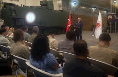 Millî Savunma Bakanlığı Haftalık Basın Bilgilendirme Toplantısı, Akdeniz Açıklarındaki TCG Anadolu’da Gerçekleştirildi  