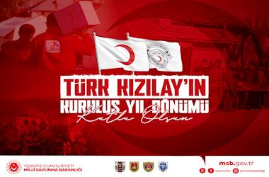 Türk Kızılay’ın 158’inci Kuruluş Yıl Dönümü Kutlu Olsun  