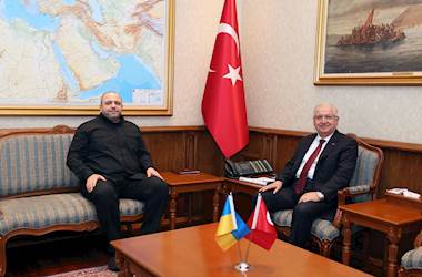 Millî Savunma Bakanı Yaşar Güler ve Ukrayna Millî Güvenlik ve Savunma Konseyi Sekreteri Rüstem Umerov, Millî Savunma Bakanlığında Bir Araya Geldi