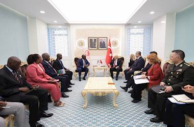 Millî Savunma Bakanı Yaşar Güler ile Burundi Dışişleri, Bölgesel Entegrasyon ve Kalkınma İş Birliği Bakanı Edouard Bizimana, Türkiye - Burundi 1'inci Dönem Karma Ekonomik Komisyon (KEK) Toplantısı İçin Bir Araya Geldi