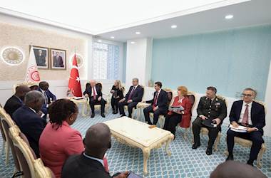 Millî Savunma Bakanı Yaşar Güler ile Burundi Dışişleri, Bölgesel Entegrasyon ve Kalkınma İş Birliği Bakanı Edouard Bizimana, Türkiye - Burundi 1'inci Dönem Karma Ekonomik Komisyon (KEK) Toplantısı İçin Bir Araya Geldi