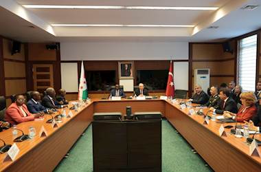 Millî Savunma Bakanı Yaşar Güler ile Burundi Dışişleri, Bölgesel Entegrasyon ve Kalkınma İş Birliği Bakanı Edouard Bizimana, Türkiye - Burundi 1'inci Dönem Karma Ekonomik Komisyon (KEK) Toplantısı İçin Bir Araya Geldi