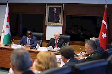 Millî Savunma Bakanı Yaşar Güler ile Burundi Dışişleri, Bölgesel Entegrasyon ve Kalkınma İş Birliği Bakanı Edouard Bizimana, Türkiye - Burundi 1'inci Dönem Karma Ekonomik Komisyon (KEK) Toplantısı İçin Bir Araya Geldi