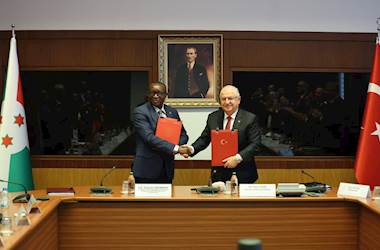 Millî Savunma Bakanı Yaşar Güler ile Burundi Dışişleri, Bölgesel Entegrasyon ve Kalkınma İş Birliği Bakanı Edouard Bizimana, Türkiye - Burundi 1'inci Dönem Karma Ekonomik Komisyon (KEK) Toplantısı İçin Bir Araya Geldi