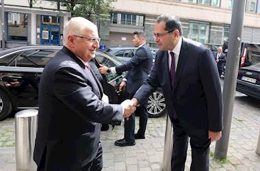 Millî Savunma Bakanı Yaşar Güler, Brüksel Büyükelçiliğimizi ve Askerî Ataşeliğimizi Ziyaret Etti 