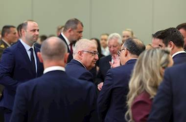 Millî Savunma Bakanı Bakan Yaşar Güler, Bugün Düzenlenecek Oturumlara Katılmak Üzere NATO Karargâhına Geldi
