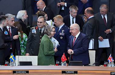 Millî Savunma Bakanı Bakan Yaşar Güler, Bugün Düzenlenecek Oturumlara Katılmak Üzere NATO Karargâhına Geldi