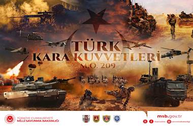 Türk Kara Kuvvetlerinin 2235'inci Kuruluş Yıl Dönümü Kutlu Olsun!