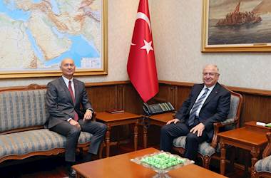 Minister of National Defence Yaşar Güler Received Ambassador Kaan Esener