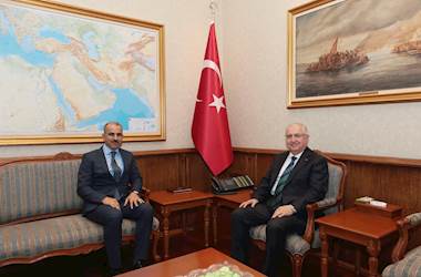 Millî Savunma Bakanı Yaşar Güler, Katar Büyükelçimiz Olarak Atanan Yakup Caymazoğlu’nu Kabul Etti