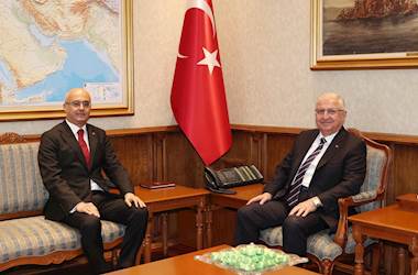 Millî Savunma Bakanı Yaşar Güler, İran Büyükelçimiz Ahmet Aydın Doğan’ı Kabul Etti