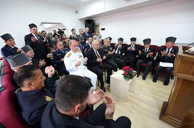 Bakan Güler ve Beraberindeki Kuvvet Komutanları ile Türkiye Muharip Gaziler Derneği Genel Merkezinin Açılış Törenine Katıldı