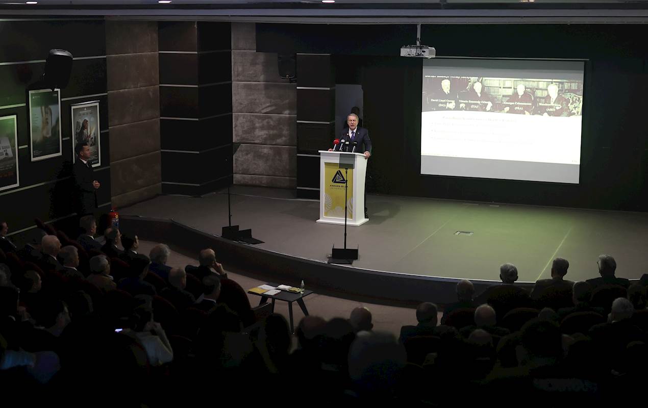 Millî Savunma Bakanı Hulusi Akar "1915 Ermeni Olayları Konusunda Politika Metni Üretme Çalıştayı"na Katıldı
