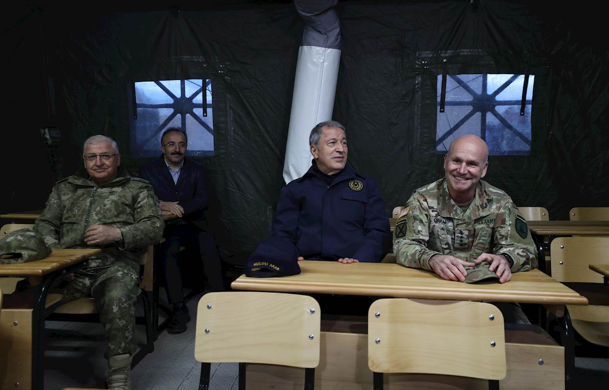 Antakya’da Kurulan NATO Çadır Kenti Törenle Açıldı