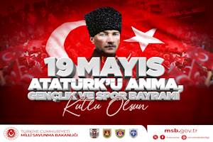 Happy 19 May Commemoration of Atatürk, Youth and Sports Day