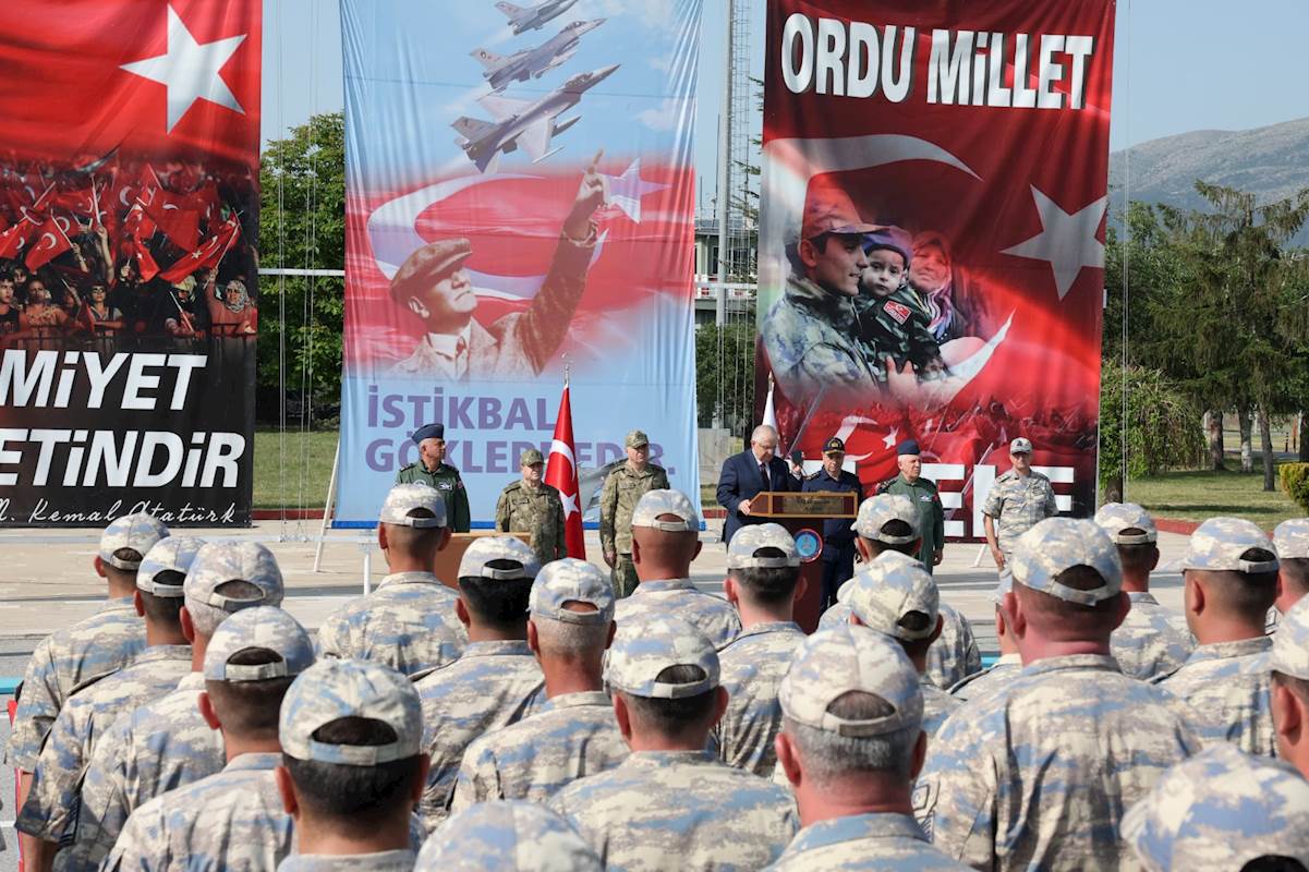 Cumhurbaşkanımız Sayın Recep Tayyip Erdoğan, Kütahya’da Görev Yapan Mehmetçiklerimizin Kurban Bayramı’nı Kutladı