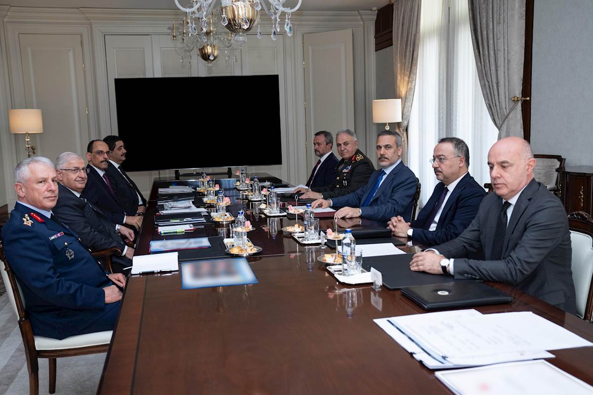 Millî Savunma Bakanı Yaşar Güler, Dışişleri Bakanlığındaki Toplantıya Katıldı 